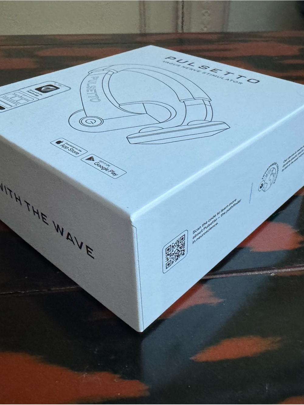 Pulsetto VAGUS NERVE STIMULATOR  - black in Box DOESN’T CHARGE